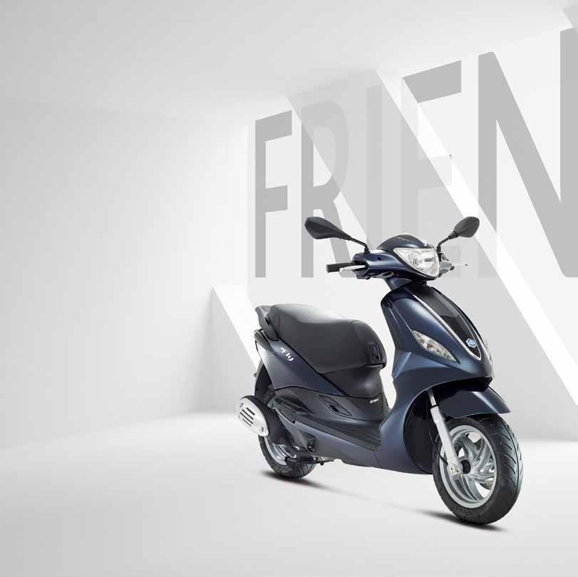 FLY 125 ie 3V / 50 4S SIMPLY FLY The city is its natural habitat. Piaggio Fly is unbeatable to simplify your daily movements. Style, comfort and safety on two wheels in the most classic Piaggio style.