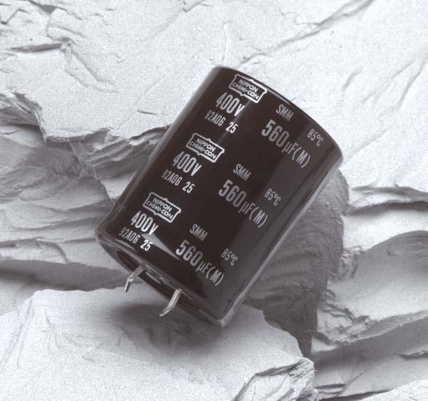 Series SERIES Snap Mount Downsize High Long Life RoHS Compliant 85 C Maximum Temperature The series is a high voltage, long life snap-in capacitor series that offers downsized versions of the SMH