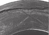 possible tire failure, vehicle or personal injury.