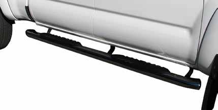 4'' OVAL WELDED END SIDE BARS CSI 4 Oval Side Bars feature a large slip-resistant step pad that won t fade or crack with time, adding safety