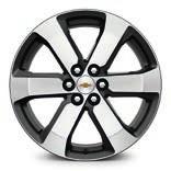 WHEELS 18" Bright Silver-Painted Aluminum (Standard on L, LS and LT) 20" Machined-Face Aluminum with