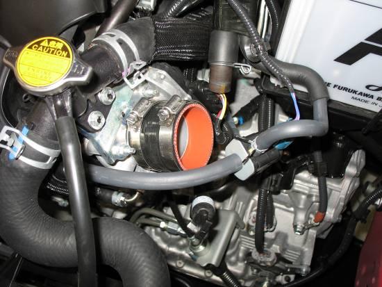 3. Installation of Cold Air Intake a) When installing the intake system, DO NOT