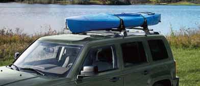 Bars attach to the production roof rack side rails and are designed to accommodate all our carrier accessories. 3.