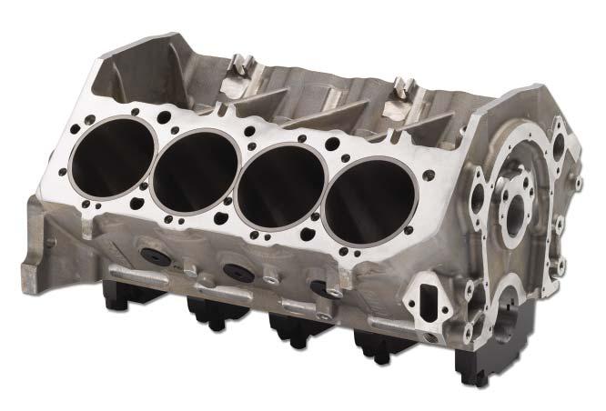 Big Block Chevy Aluminum Blocks 49 Based on the Chevrolet big block V8 design, these aluminum blocks feature extra strengthening in critical areas, increased displacement capacity, true priority main