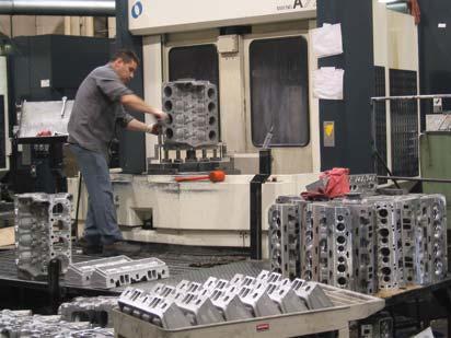 Our 16 Makino machining centers run 24 hours a day, 6 days a week.