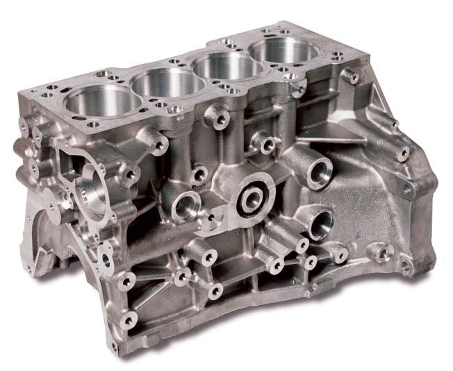Honda B-Series Aluminum Blocks 73 We offer the Dart Honda block in two versions that replace B18 and B20 castings.