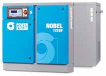 NOBEL 11-15 kw Code Receiver Power Air outflow rate (DV = max. / min.) Max. pressure Sound level Connection Net Net dimensions Gross Gross dimensions l kw HP m 3 /min. c.f.m. bar p.s.i. db(a) Ø kg Lbs LxWxH (cm) kg Lbs LxWxH (cm) NOBEL 11 NOBEL 11-08 V60CD92PWS445 11 15 1.