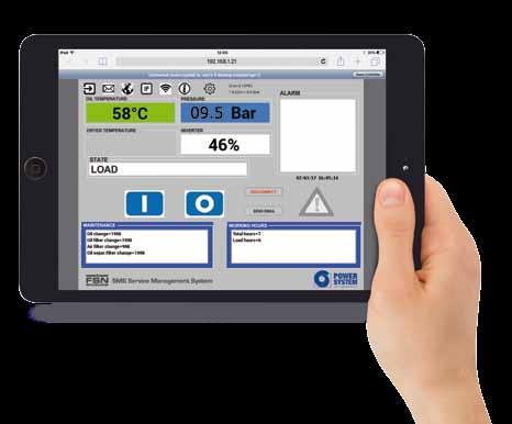 Other Information and settings can be accessed remotely aimed at safeguarding the reliability