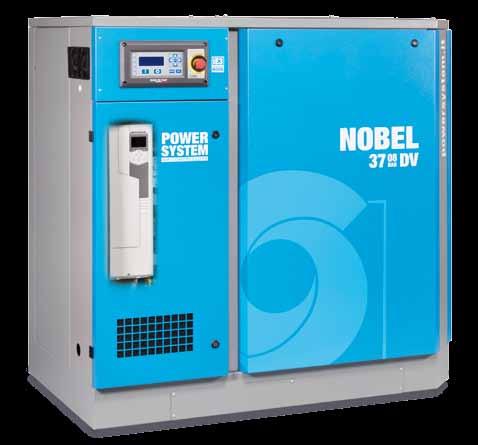 NOBEL DV Maximum energy efficiency Variable speed with inverter drive The reduction of energy consumption and the protection of our precious environmental resources is one of the major global