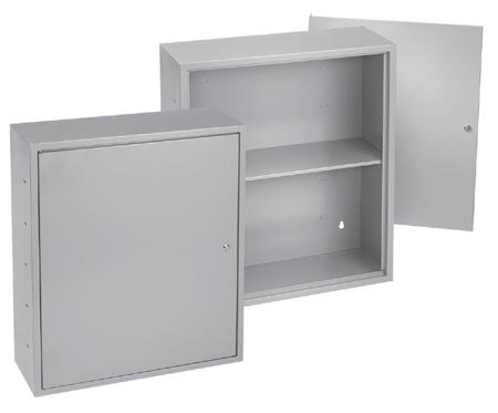 Locking Utility Cabinets, Type 1 ContractorType 1: Hinged-Cover Type 1 Boxes, Enclosures and Accessories Industry Standards UL 50, 50E Listed; Type 1; File Number E567 cul Listed per CSA C22.