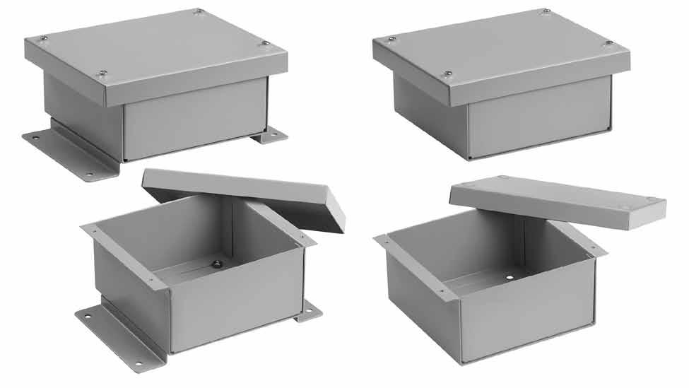 ContractorType 1: Type 3R Screw-Cover Type 3R Boxes and Enclosures Type 3R Screw-Cover Type 3R Boxes and Enclosures Horizontal-Mount, Type 3R Industry Standards Maintains Type 3R rating when mounted