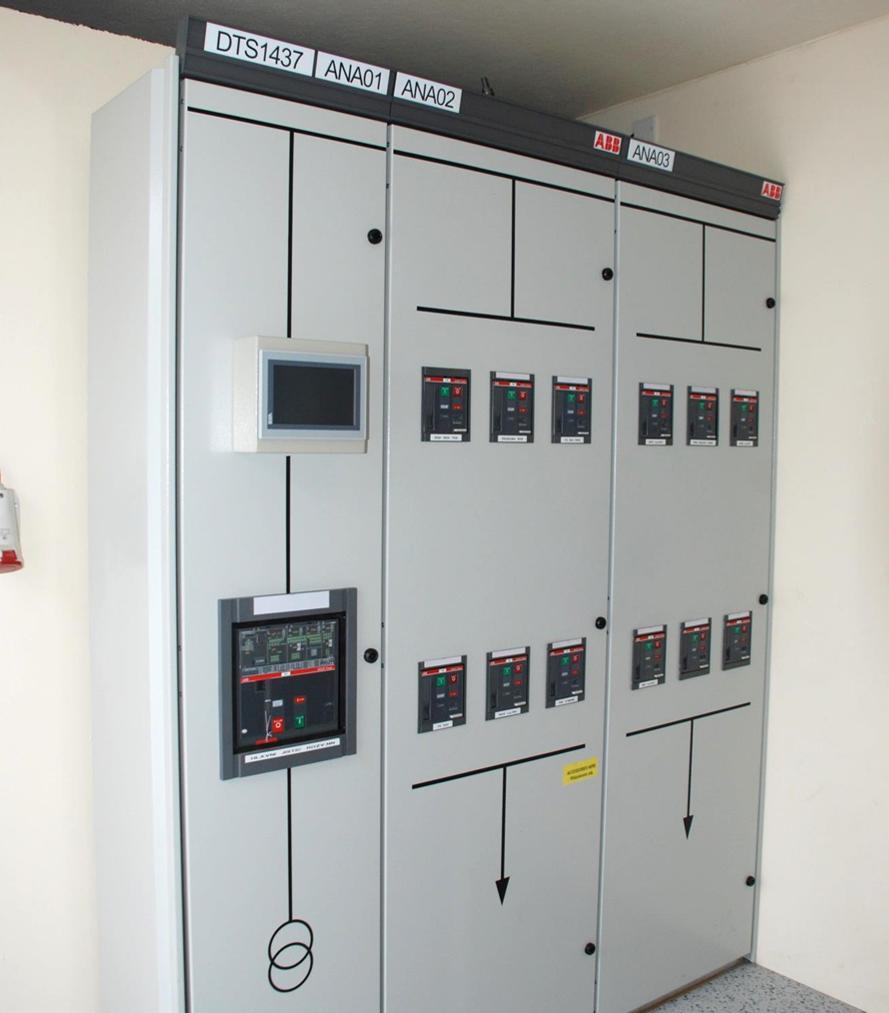 Information display Remote controlled circuit breakers for up