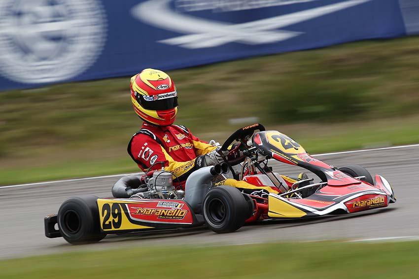 THE INTERVIEWS Luca Iannaccone, Maranello Kart responsible: Despite a little bit of disappointment for this bitter finale, I definitely feel completely satisfied for how the team behaved and for how