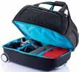 Inside there are large zippered compartments to easily store and separate all you luggage.