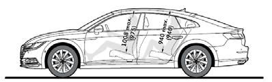 Technical pecifications Exterior Dimensions # 206TI R-Line Brakes Front Rear Brake systems Turning circle, m 11.