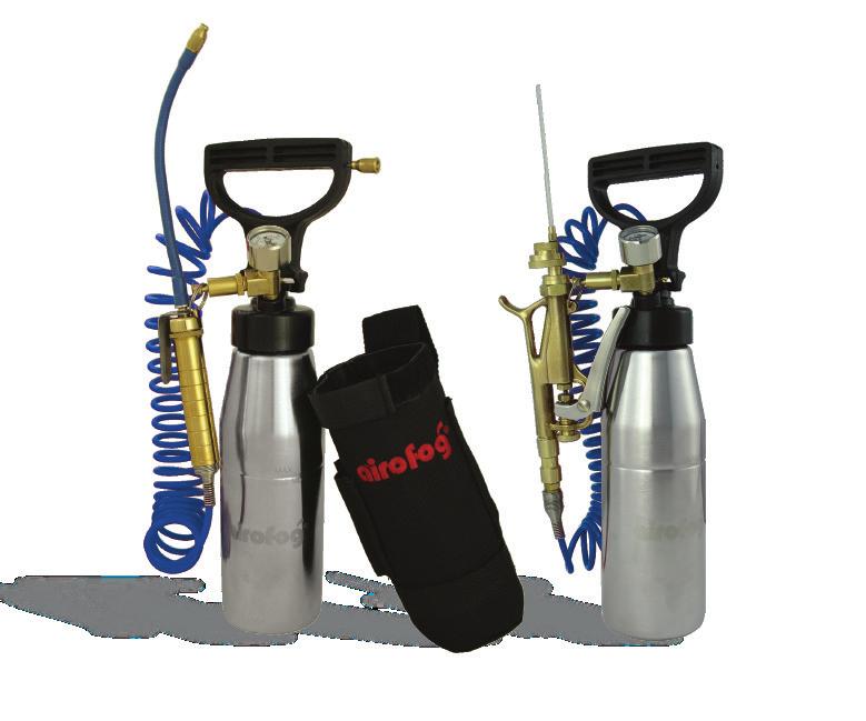 COMPRESSION SPRAYERS Standard with all our compression sprayers pressure