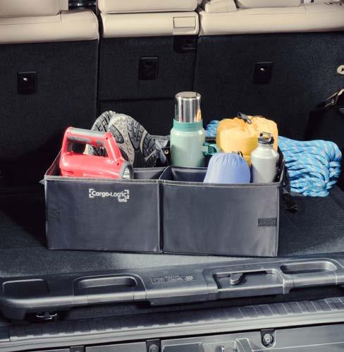 CARGO TOTE 5 Tough, flexible cargo tray helps keep damage from spills and everyday wear and tear to a minimum.