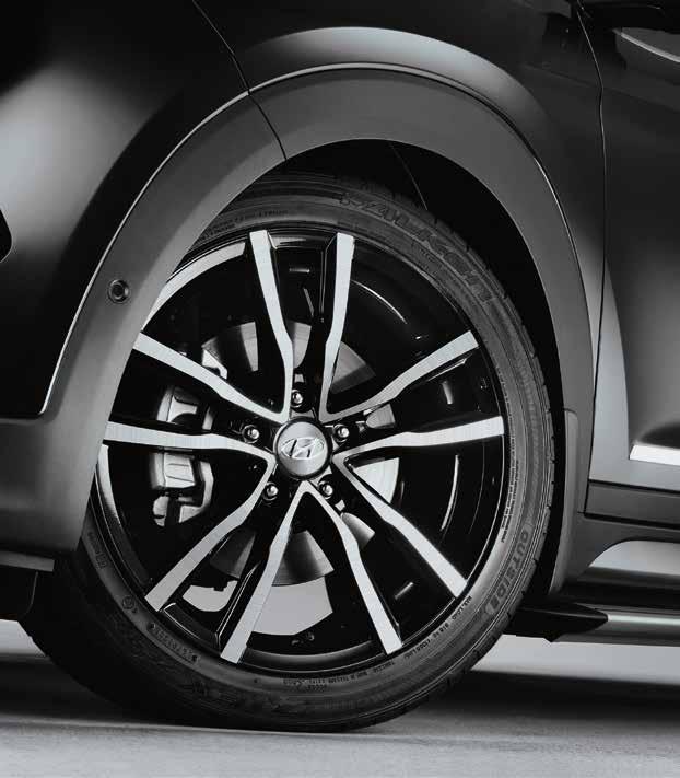 WHEELS Eye-catching design. Guaranteed quality. Alloy wheel 19 19 bi-colour alloy wheel, 7.5Jx19, suitable for 245/45 R19 tyres. Cap not included, original nuts can be used.