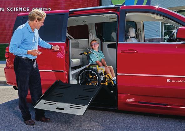 Lowered Floors and Ramps Get out of your vehicle more easily with these available adaptive equipment options.