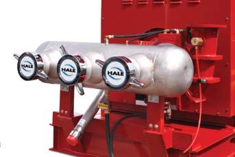 Hale has built trailer units to be used in hurricane relief and for off shore oil company fire protection.