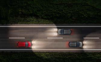 Your high beam dips around other vehicles and you enjoy a wider, perfectly lit field of view.