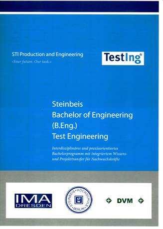 Education IMA GmbH Dresden is involved in engineering education: TestIng - a new Bachelor and Master study course