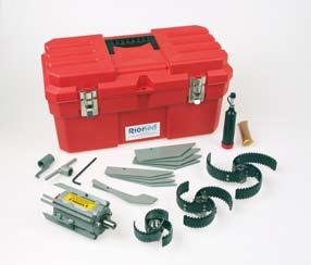 Each set contains: standard knives standard skids transport box grease/waternipple mounting set grease gun Hydraulic root cutter Hydraulic root cutter Maxi Diameter starting from 100 mm starting from