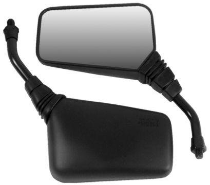 HAND 20-42482 LEFT HAND ROADHAWK MIRROR 3 1/4 X 5 1/4 MIRROR SURFACE 5 OR 7 LONG STEM WITH 10MM