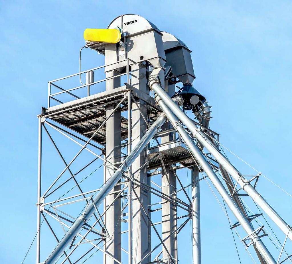 BUCKET ELEVATORS The right equipment for the right application. Rising costs and technological advances demand that your bucket elevator system is both functional and versatile.