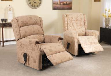 chairs are available in any fabric.
