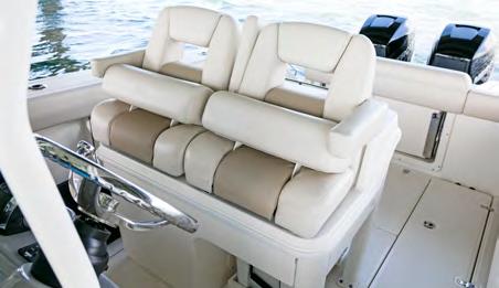 while the boat s unsurpassed ride quality ensures an enjoyable experience at any speed.
