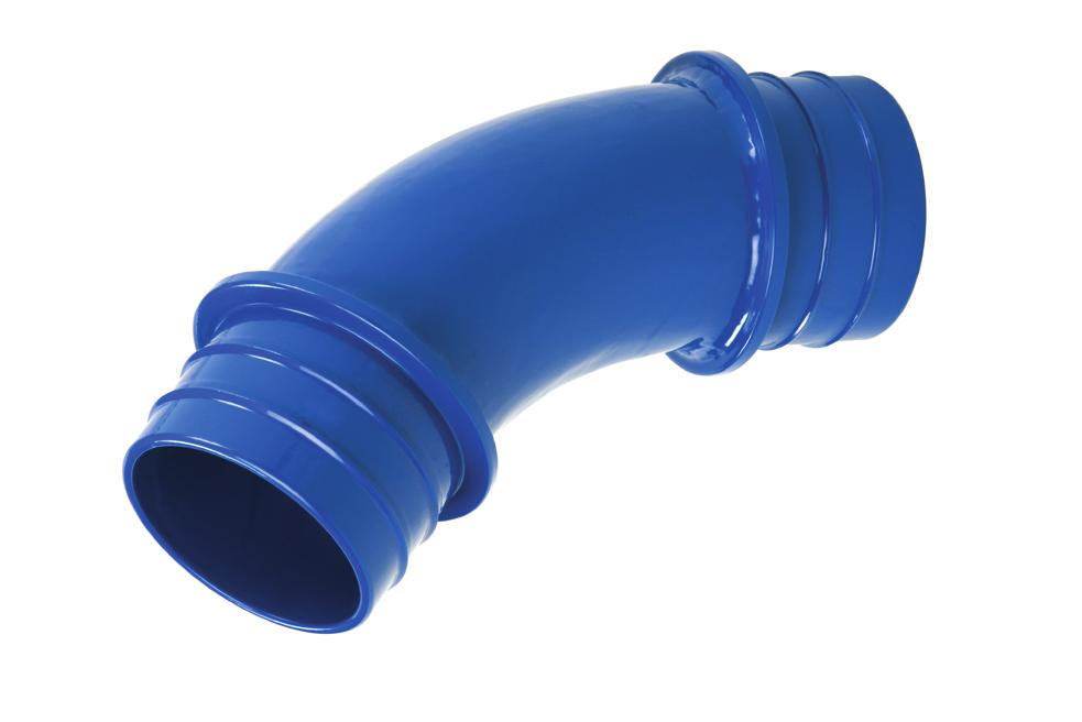 STRAU-PLAST-PRO 45 Elbow 45 from 25 mm: PN 0 Product is consisting of x Elbow 45 and 2 x Connector. The listed weight corresponds to the total product weight. 63 870642.7 45 49.5 4 27 75 870645 2.