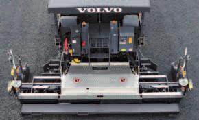 The patented combination of double tampers with screed vibration enables the paver to achieve the highest possible degree of compaction so that subsequent roller compaction is significantly reduced.