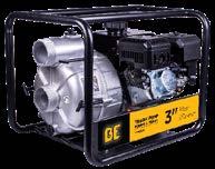 LIFT PART# TP-3065HR 3 SEMI-TRASH PUMP 225cc POWEREASE ENGINE RECOIL START & LOW OIL SHUTDOWN FUEL TANK CAPACITY 0.95 GAL. (3.