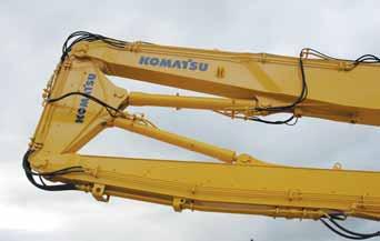 HYDRAULIC EXCAVATOR PC450-8 DURABILITY & RELIABILITY Durability Wherever possible, castings are used in critical areas of the work equipment, to ensure the best distribution of load through the