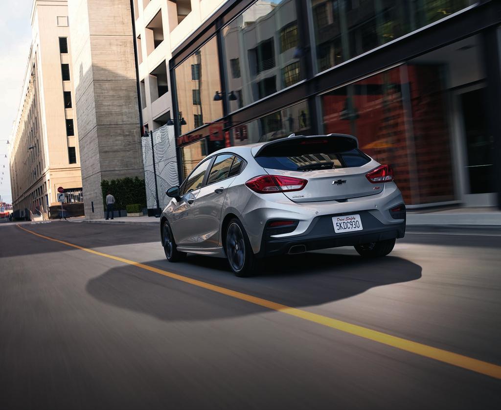 CRUZE HATCHBACK Cruze Hatch has the versatility to help get you through all of life s adventures and the cool good looks that make it seem easy.