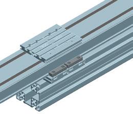 A Combination options with profiles Connection technology for Linear Motion Systems 1.