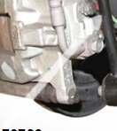 4) Attach ball stud of end links RS176799 to sway bar with the supplied nut. Torque to 75 lb-ft.