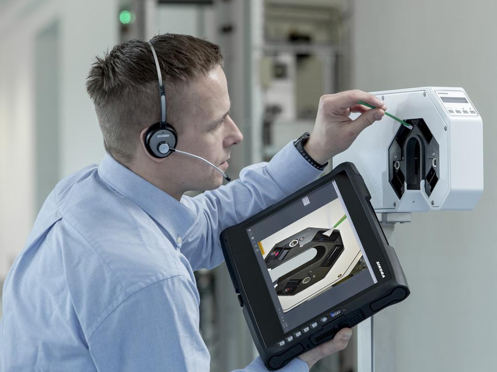 5 Smart Assistance Manager Remote service for support in real time The SIKORA Smart Assistance Manager, in short SAM, is a 13.3 tablet, optimized for the rough industrial environment.
