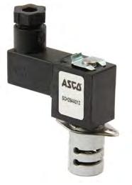 COMPACT 3-WAY SOLENOID PINCH VALVES SERIES 384 The 384 Series is an Aluminum body 3-Way universal solenoid-operated pinch valve designed for use with highly aggressive or high-purity liquids in