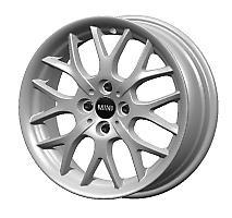 16" alloy wheels, rib spoke tandard Front / Rear: 166.