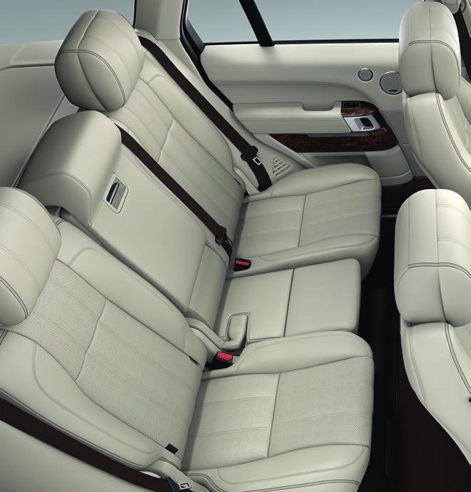 STEP 5 CHOOSE YOUR INTERIOR INTERIOR SEAT OPTIONS Bench seat Standard on all models, the leather bench seat can accommodate up to three passengers and is available with manual or power recline.