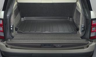 Loadspace Mat Rubber VPLGS0151 Range Rover branded rubber mat helps protect the rear loadspace carpet from