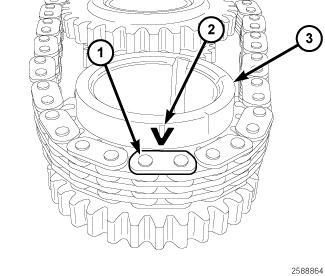 Always reinstall timing chains so that they maintain the same direction of rotation.