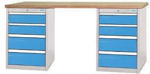 4VA 1500 x 750 x 859 03.20.580.4VA 2000 x 750 x 859 R24-24 Drawer cabinets 705 mm wide, 4 x drawers 03.20.780.
