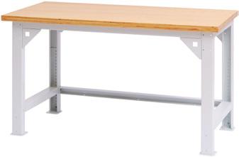 20VA 2000 x 750 x 859 Heavy load table Welded and bolted, from U-sections 75 x 50 x 2 mm Adjustable height in a raster of