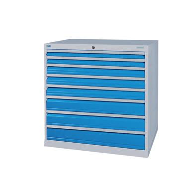 Drawer cabinets Depth 736 mm Drawer cabinets depth 736 1005 x 736 x 1019 mm (W x D x H) R 36-24 Drawers with full extension 100% Drawers with front height 50 mm - load