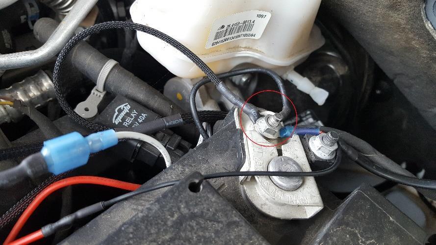 The new switch just snaps into place. Connect the single pin connector to the module and reconnect the 4wd controls and headlight switch.