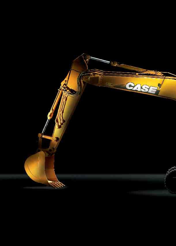ADVANCED HYDRAULICS Case CXB crawler excavators have three hydraulic working odes offering higher breakout forces, faster swing speeds and iproved slew torque, resulting in rapid cycle ties and a 5 %