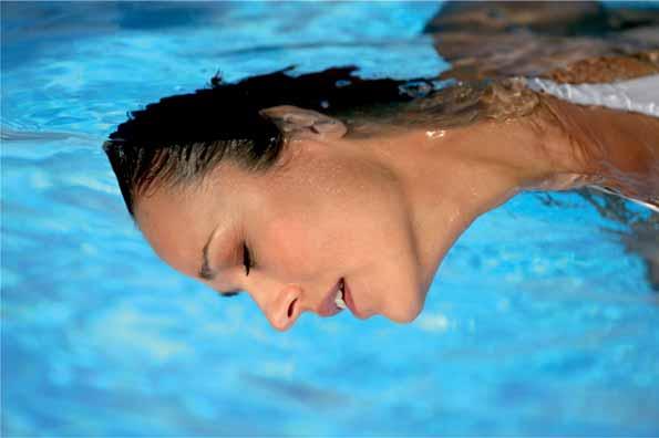 DIVE IN, RELAX AND ENJOY The benefits of hydrotherapy have been known since ancient times.